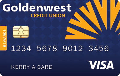 Tarjeta de Crédito Goldenwest Credit Union Rewards Visa
